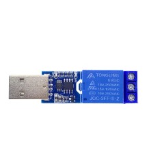 USB serial control relay