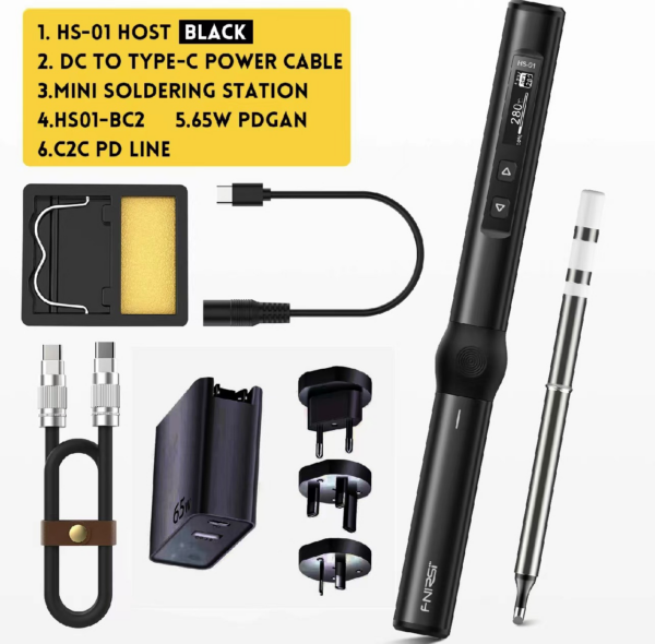 Smart Soldering Iron-black